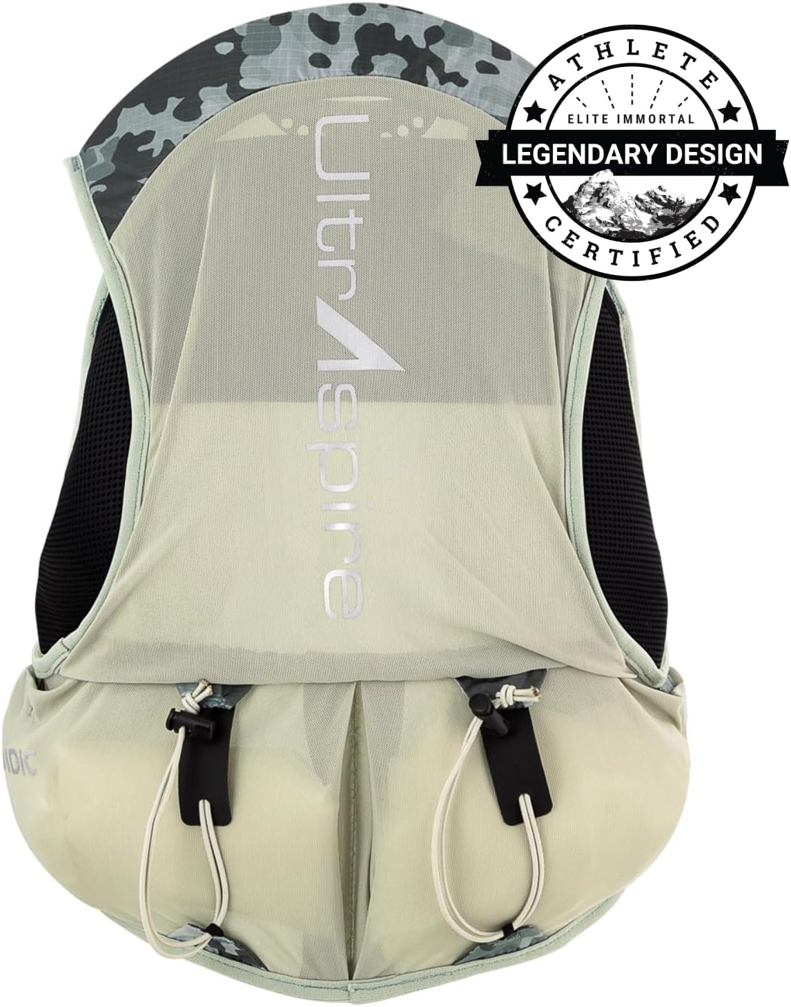 UltrAspire Big Bronco Lightweight Running Race Vest - 12L Total Volume & 2L Water Reservoir Capacity