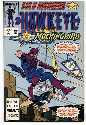 Solo Avengers #1--1987--Hawkeye--Marvel--comic book