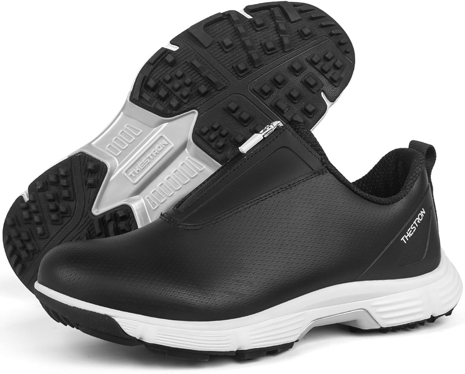 Golf Shoes Spikeless for Womens Breathable Waterproof Golf Shoes Non-Slip Comfortable Resistant Outdoor