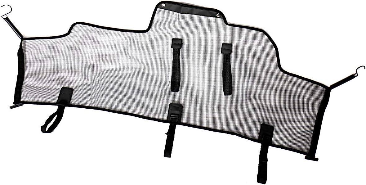 Rear Black Windscreen Mesh Fit For Can-Am Maverick X3 Max R 2017-2018 Models