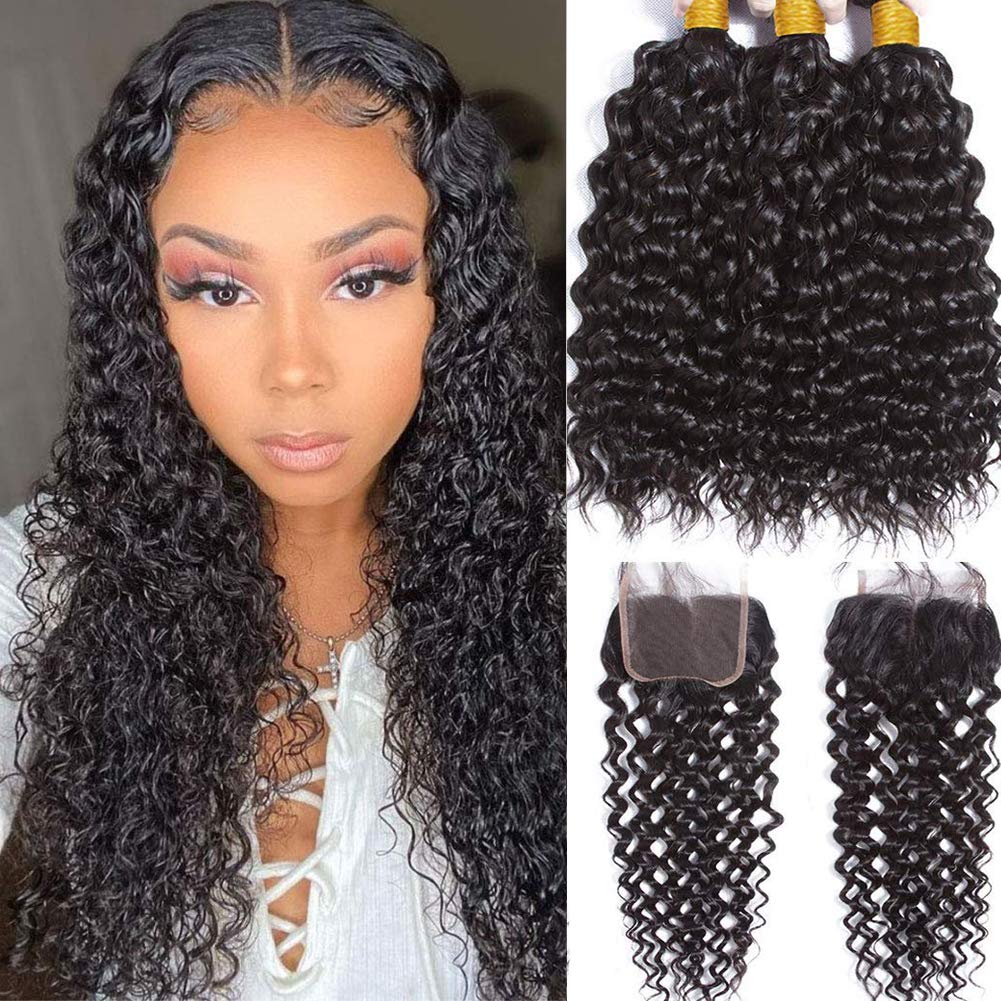 Amazon.com: ZXZ: water wave lace wig