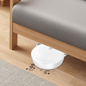 Robot Doméstico - Limpiapolvo Automático - Dispositivo Multifunción con Evitación De Obstáculos Inteligente para Limpieza Interior del Hogar Y Mantenimiento De Alfombras2
