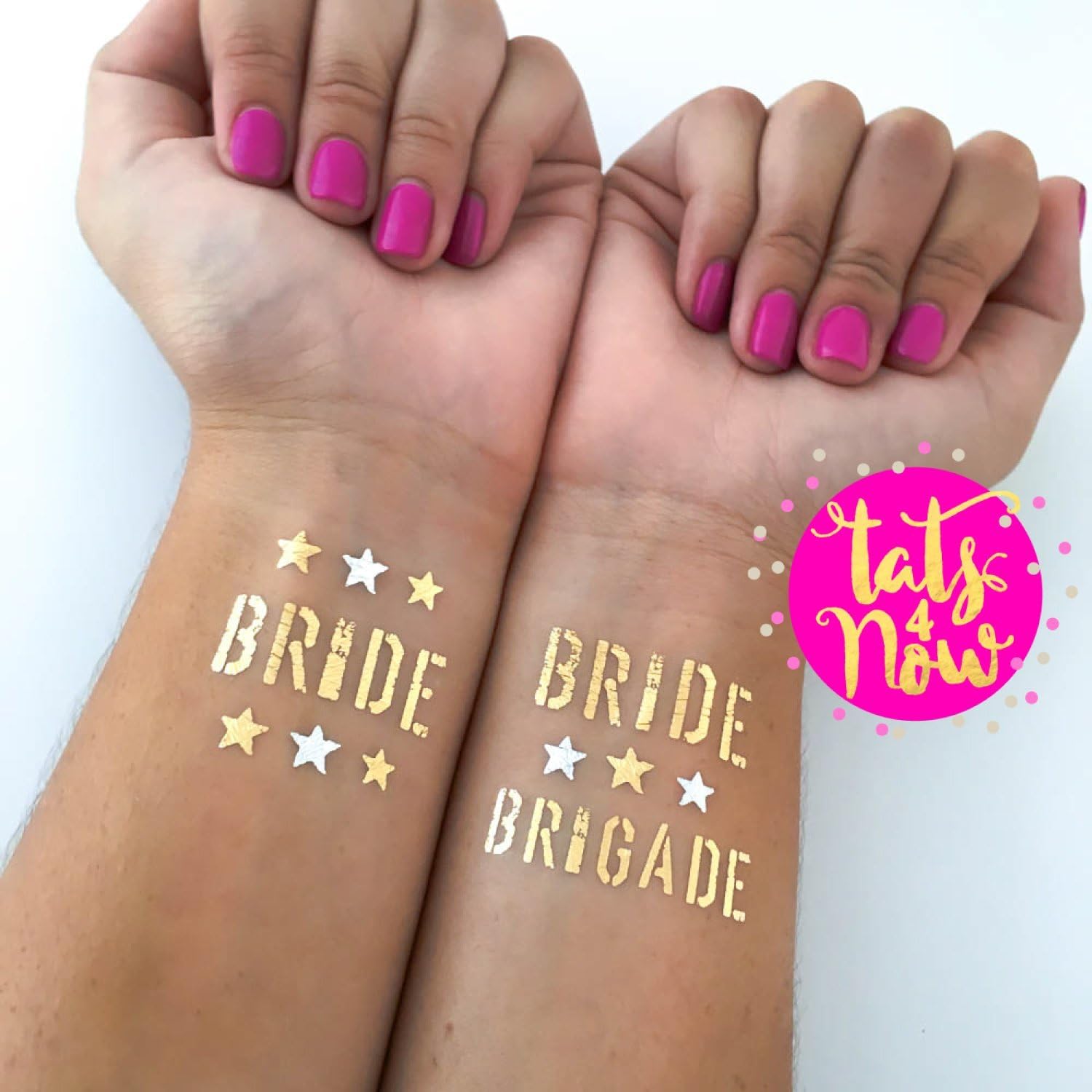 Set of 16 Bachelorette Party, bachelorette tattoo, BRIDE BRIGADE, Military, bridal party, bridesmaid tattoo, bride, hens party, wedding party
