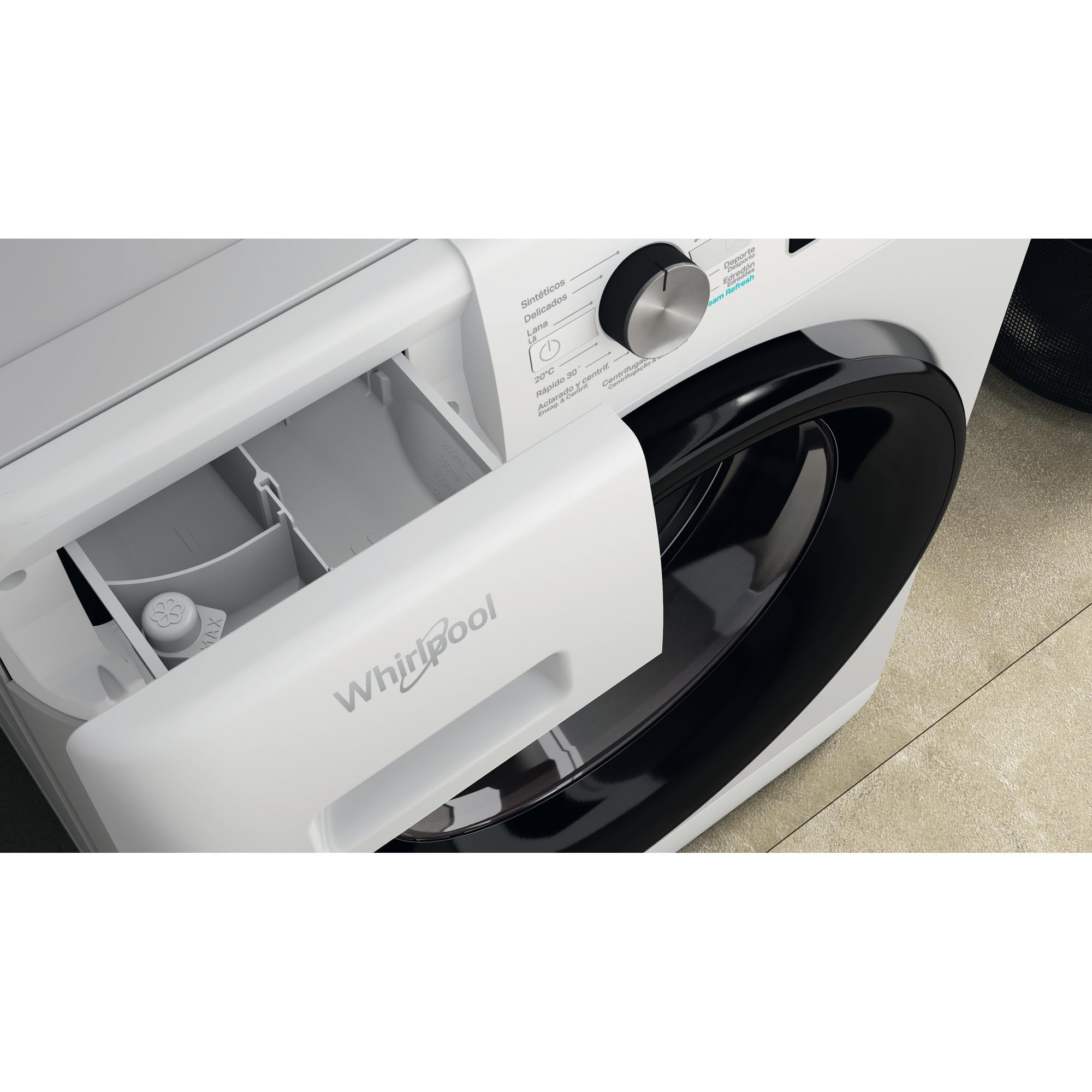 Whirlpool - Lavadora de libre instalación FFB 9469 BV SPT