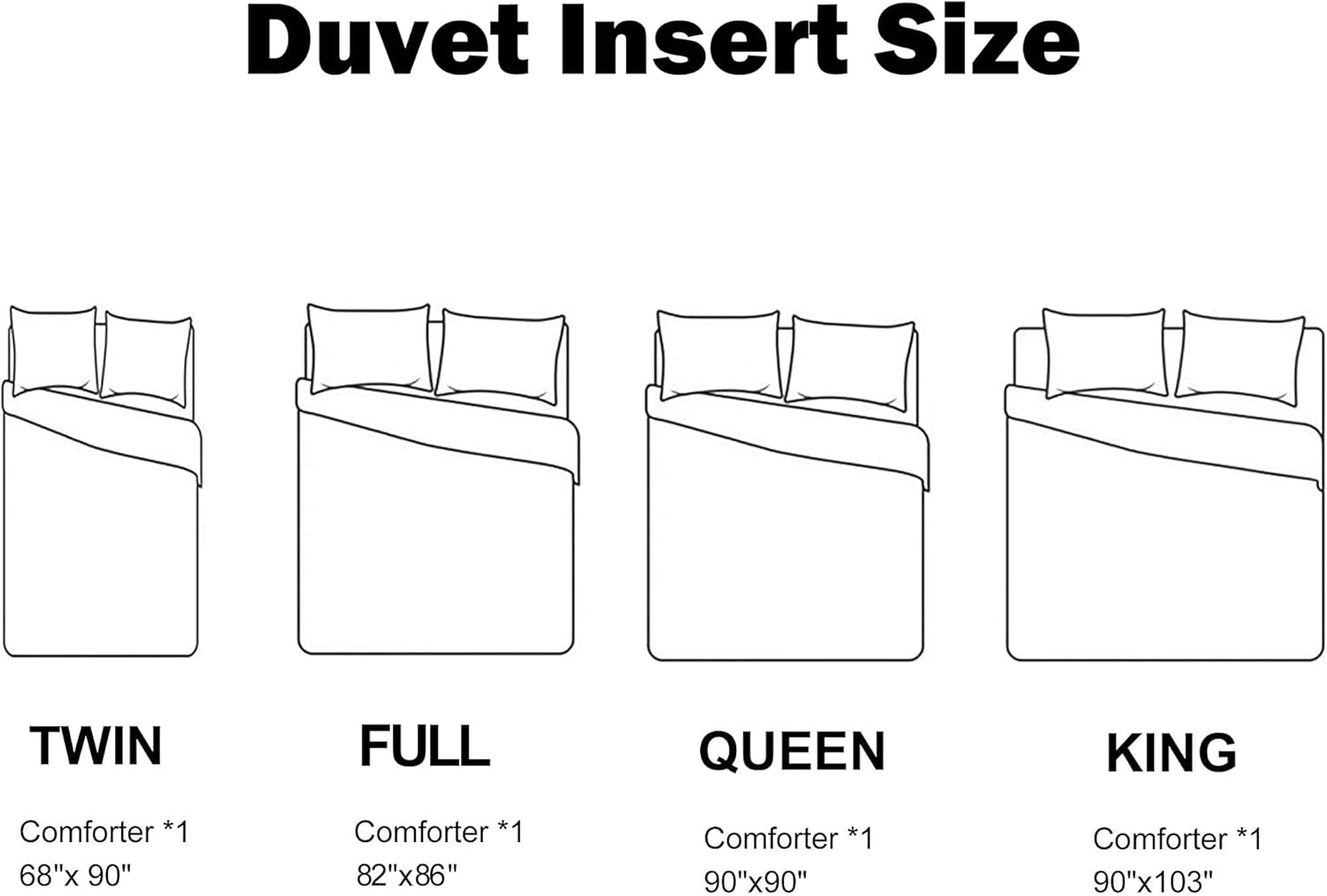 Shatex Duvet Insert Queen Size All Season Bedding Blue Queen Down Comforter - Ultra Soft 100% Microfiber Polyester - Blue Duvet