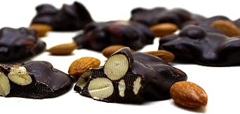 Dark Brown Chocolates & Confections 250 Gram Dark Roche Chocolate with Rosh Chocolate Apricot Seeds