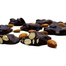 Dark Brown Chocolates & Confections 1000 Gram Dark Roche Chocolate with Rosh Chocolate Apricot Seeds