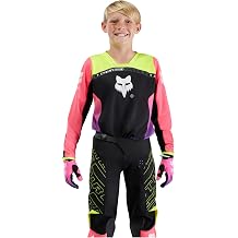 Fox Racing Youth 180 Motocross Dirt Bike Jersey, Pink Elevated, X-Large
