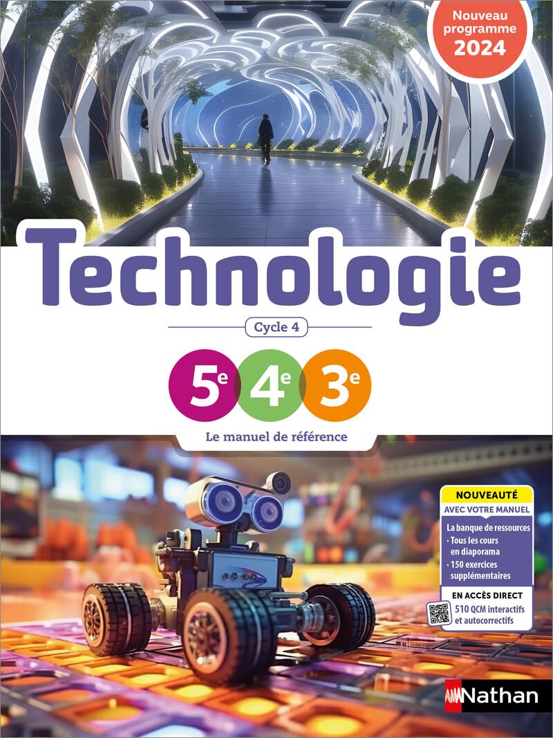Technologie Cycle 4: Manuel élève