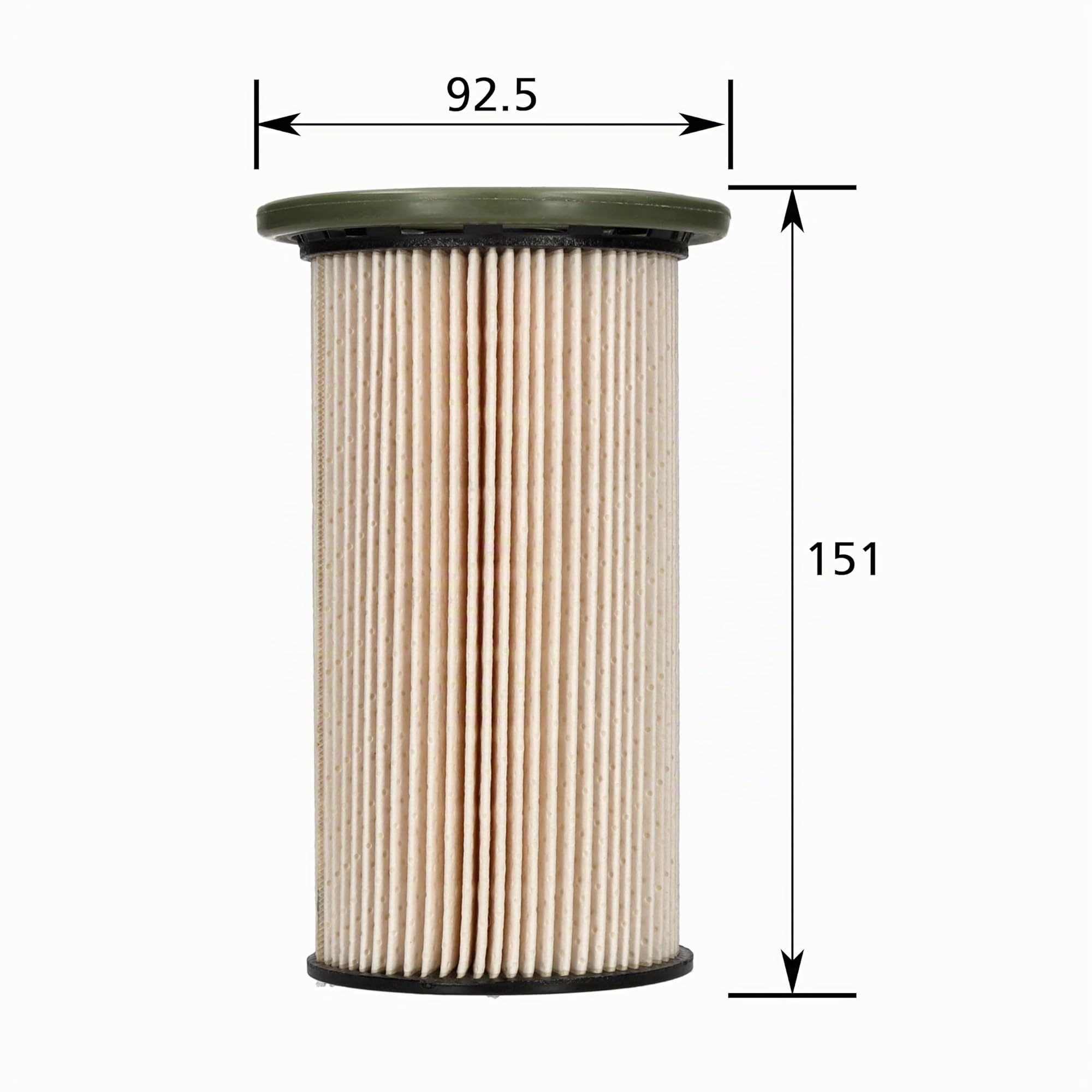 Febi bilstein 101652 Filtro de combustible, 1 pieza