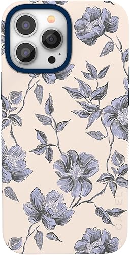 Vista 489 de Casely iPhone 13 Pro Case Compatible with MagSafe Blue Marble Case