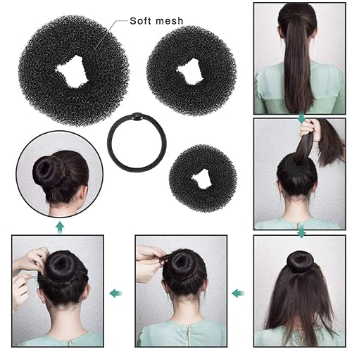 Miniatura 3 de Kit de 40 herramientas de bricolaje para trenzar y modelar el cabello, accesorios de moda Number-one con herramientas de peinado en espiral para