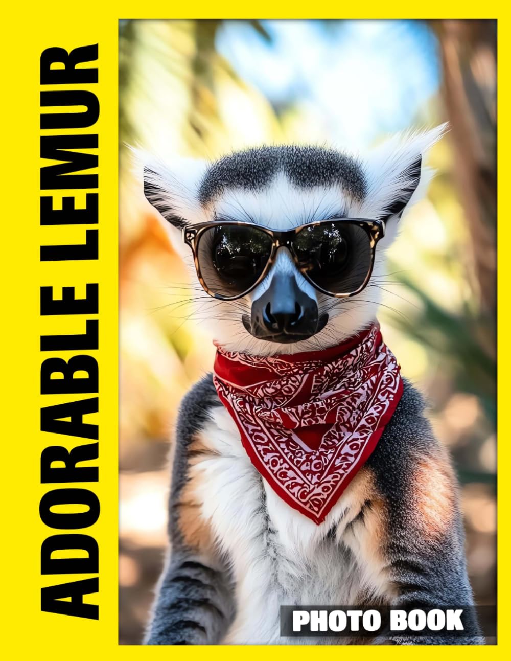Adorable Lemur Photo Book: Explore Playful Jungle Primates Captured In Whimsical Photography With Curious Expressions And Lush Tropical Backgrounds