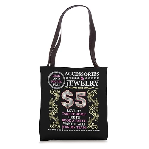 Jewelry Online Consultant Marketing Advertising Acessories Tote Bag