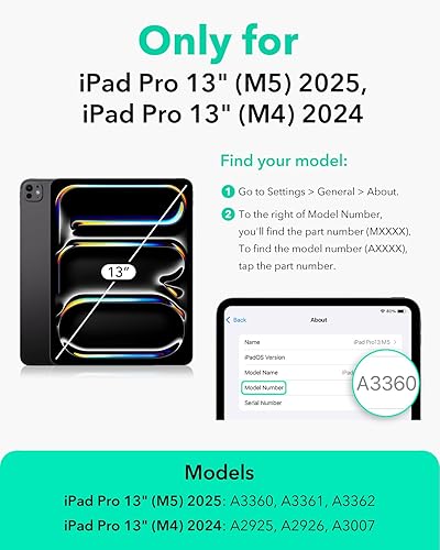Vista 28 de ESR Paper-Feel - Protector de pantalla magnético para iPad A16 de 11ª/10ª generación (11 pulgadas/10.9, 2025/2022), escribe y dibuja como en papel