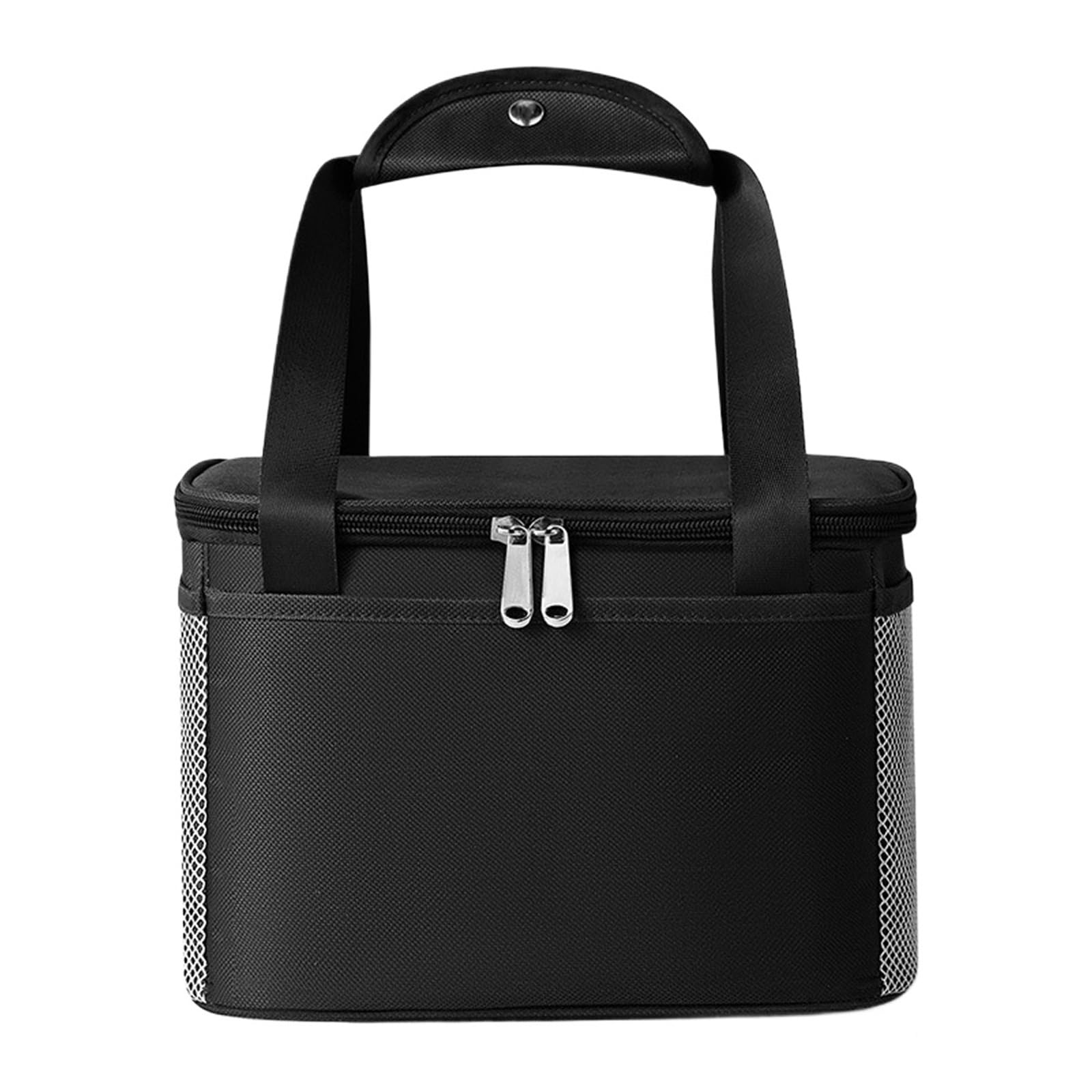 2 szt. Zewnętrzna przenośna aluminiowa folia gruba wodoodporna(Black,25 * 18 * 15cm)