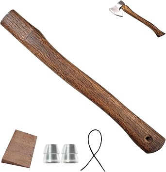 Axe Handle Replacement, 17in Hatchet Handle Replacement, Wood Replacement Handle for Axe Pick Axe