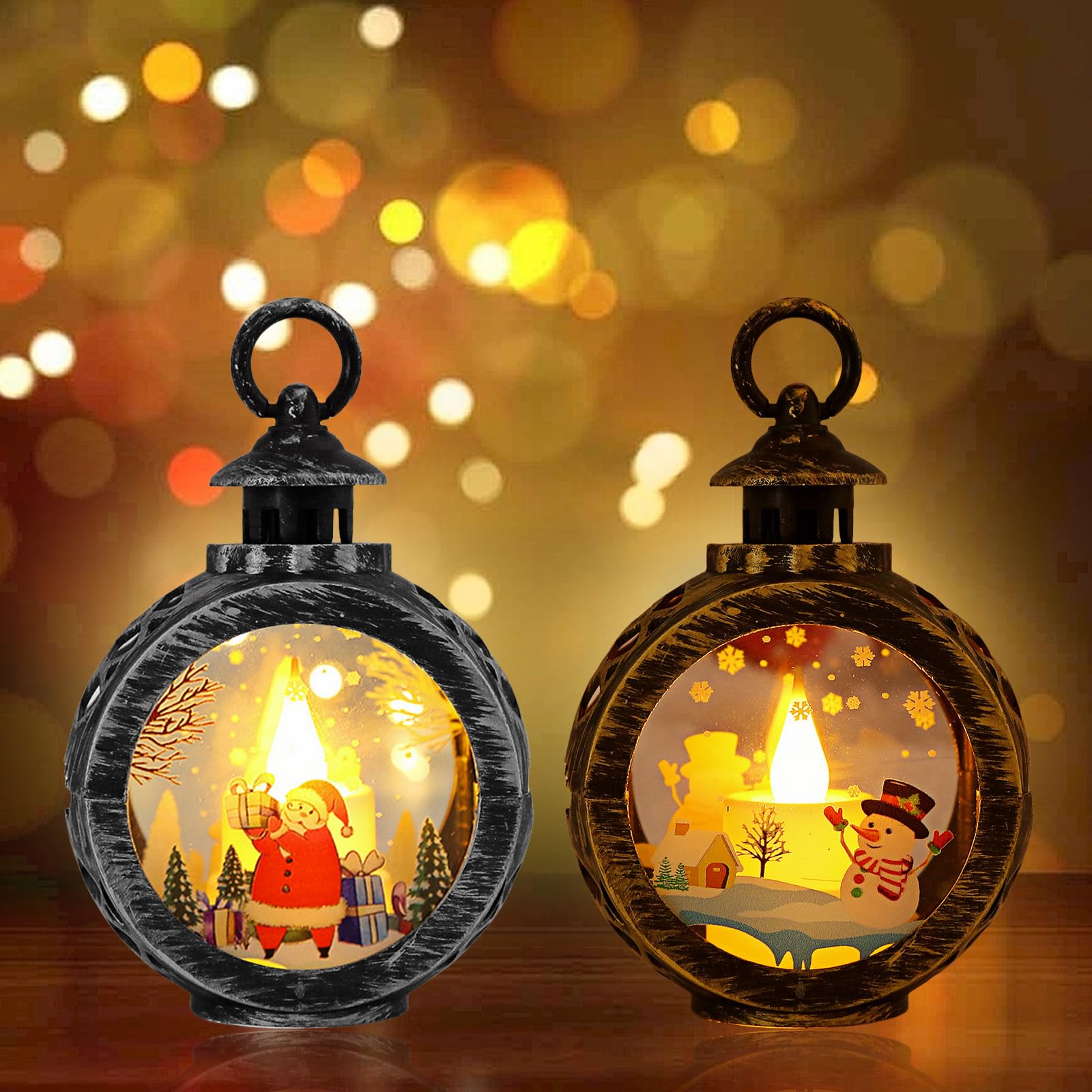 WEIHNACHTEN LED BELEUCHTUNG Laterne Weihnachten Wei Produktbild-Vorschau 8