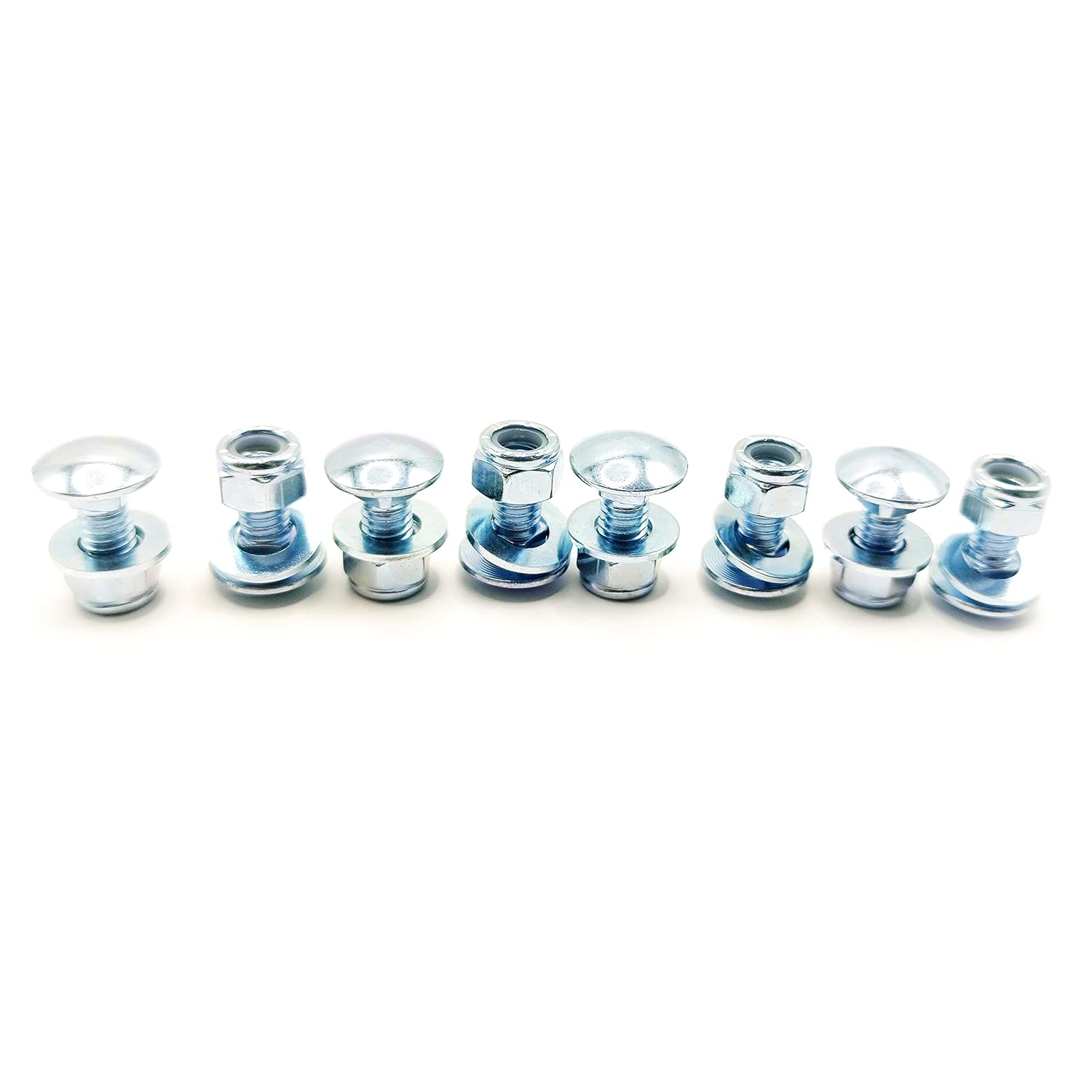 review Pack of 8, 710-0451 710 0451 Carriage Bolts Nuts and Washers Kit for MTD 736-0242 712-04063 784-5580 Oregon 73-031 Rotary 8828 Skid Shoe Snow Blower