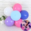 Wobbox Flower Shape Bolloon Clip Holder, Flower Shape Balloon Clips, Balloon Clips For Decoration, Balloon Clips Holder, Flower Balloon Clips (Set Of 20). gallery image