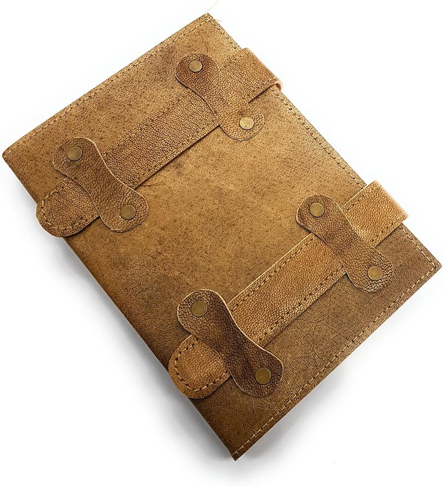 Handmade leather journal diary note pad for men & girls size 7 x 5 inches, Handmade Vintage Terracotta Leather, Best Gift