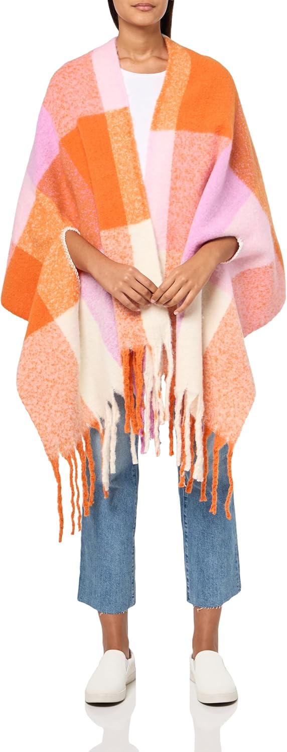 Mud Pie Women's Womens Bright Scarf Wrap