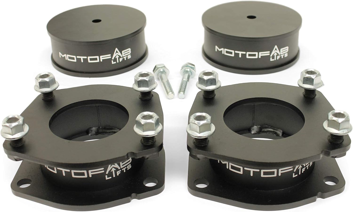 MotoFab Lifts 2" Front and 2" Rear Leveling Lift Kit for 2005–2010 Jeep Grand Cherokee / Commander