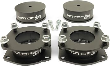 MotoFabLifts 05-10-WK-2F-2R - 2 in Front 2 in Rear Leveling Lift Kit That is compatible with Jeep Grand Cherokee WK Commander XK