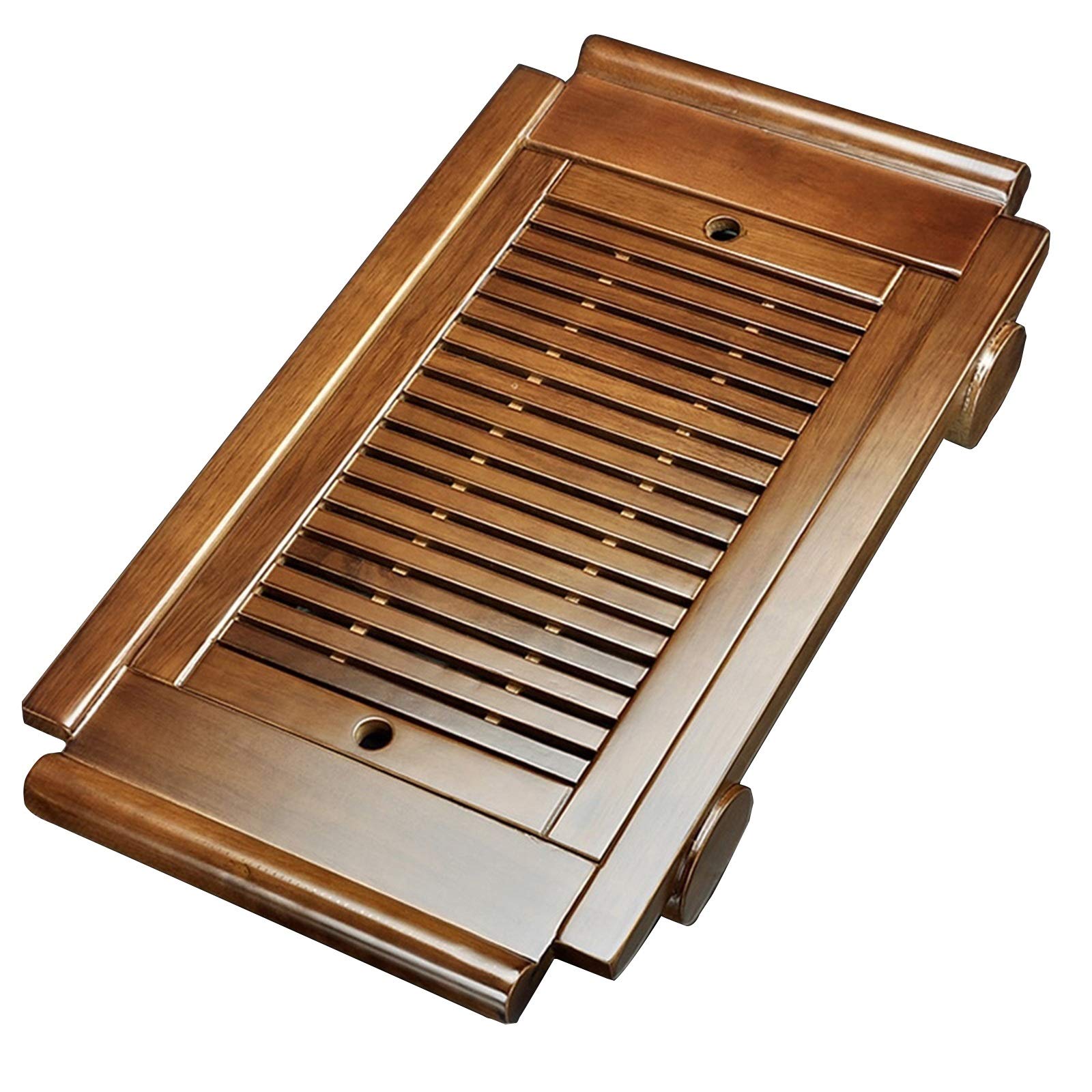 DFGHNBVC Chinese Gongfu Tea Tray Table Box With Water Storage For Kungfu Tea Set,Chinese Tea Set, Tea Serving Tray Tea Box, For Office And Home,A
