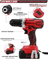 Vista 3 de KINGTOOL Kit de herramientas para el hogar, kit de herramientas de reparación de automóviles para el hogar de 286 piezas con caja de herramientas