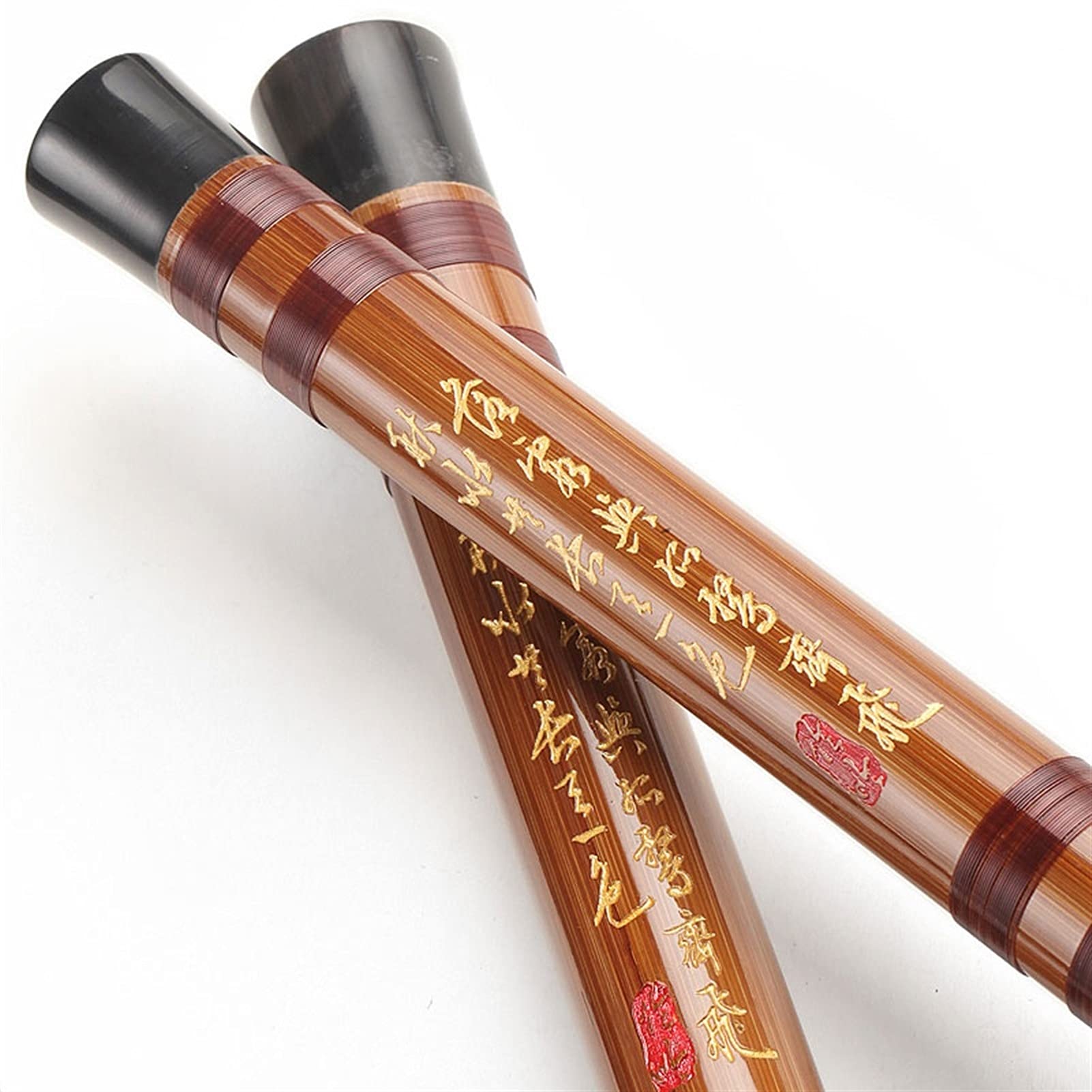 dizi Bitterer Bambus High-End-Kupferflöten-Instrument Erwachsene Professionelle Spielen Erwachsene Flöte Chinesische Musical-Dizi-Klarinette G/F/E/D/C-TUNE Bambusflöten(G)