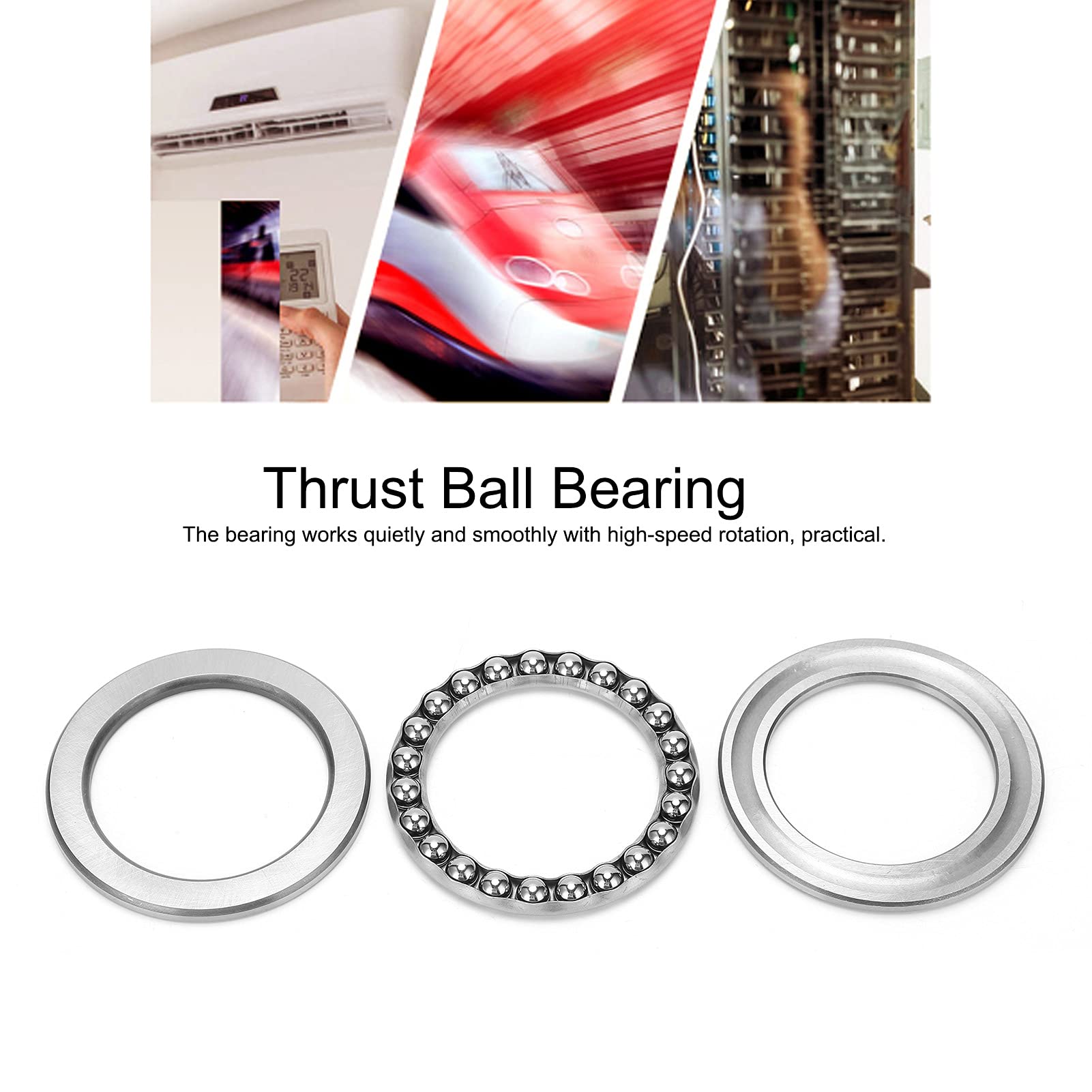 1pcs 51116 8116 80x105x19 Thrust Ball Bearings Axial deep Groove Ball Bearings Thrust Bearing