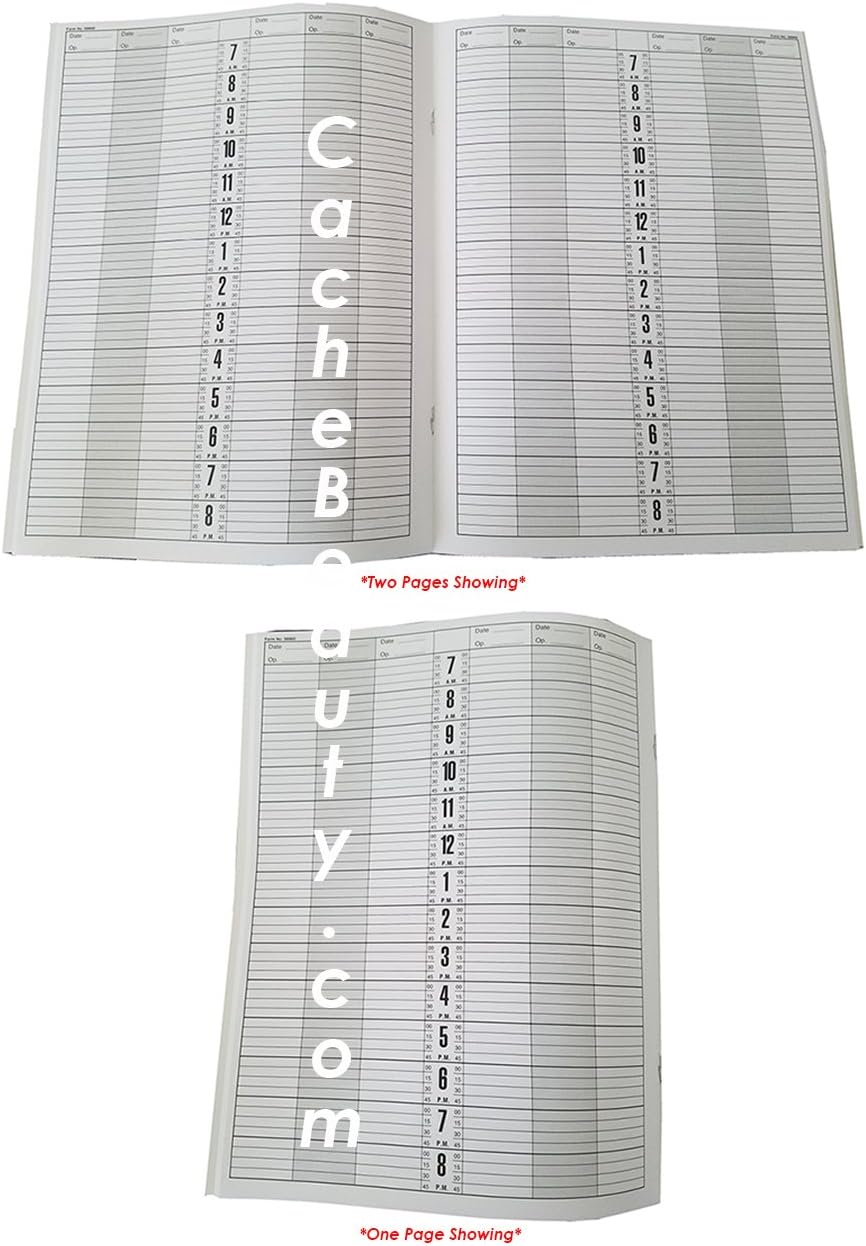 Mark Iv Salon Appointment Book # 08811 6 Column