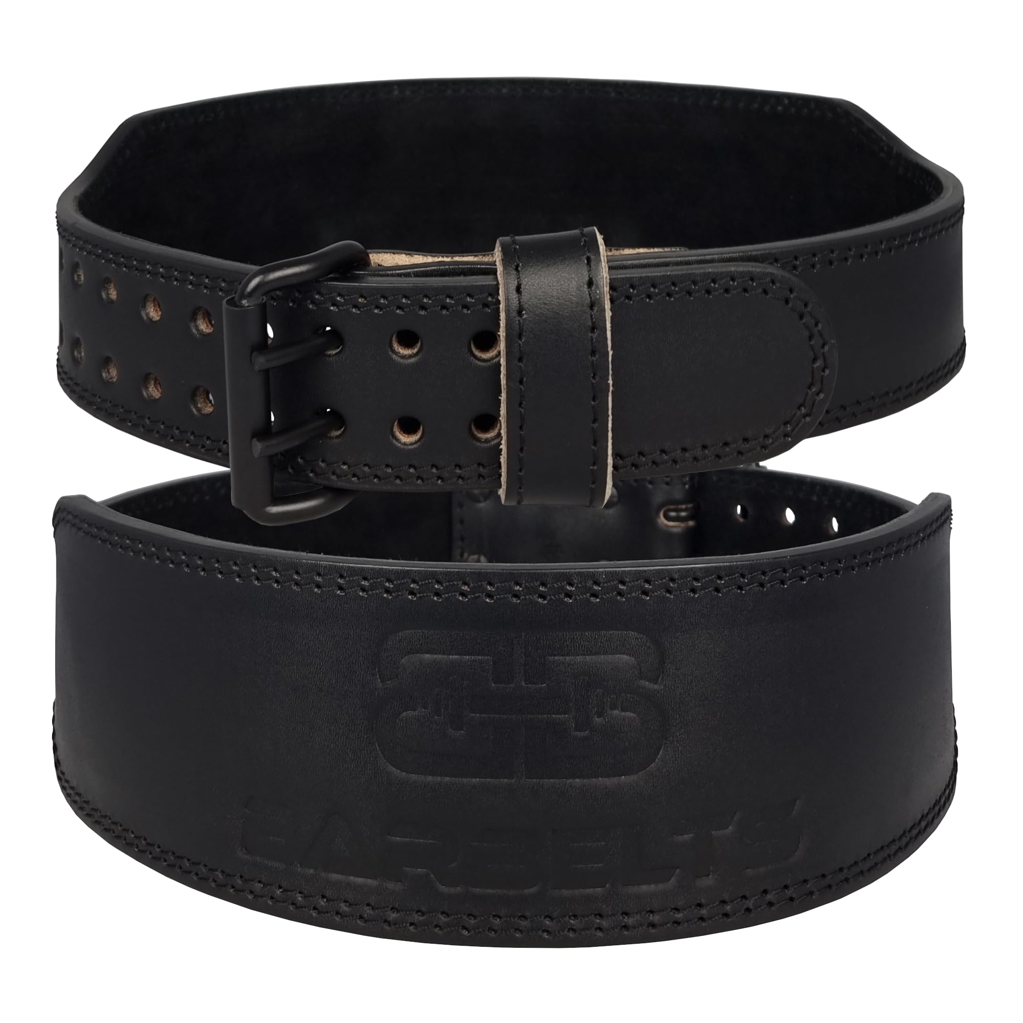 Cintura per sollevamento pesi, in pelle, 8 mm, per bodybuilding, allenamento per crossfit, cintura per sollevamento pesi, per uomo e donna