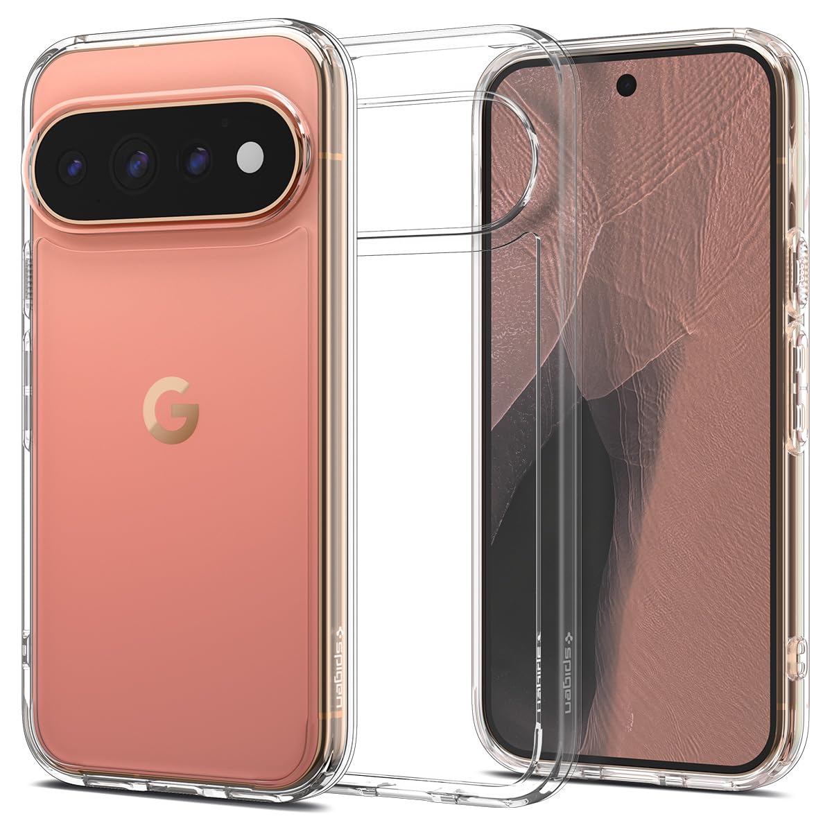 Spigen Ultra Hybrid for Google Pixel 11 Pro XL Case, Crystal Clear | Anti-Yellowing, Air Cushion Tech, Military-Grade Protection, Raised Camera Protection, No Magnet Ring, Wireless Charging
