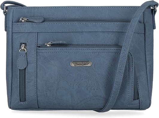 MultiSac Womens Summerville East West Crossbody Bag