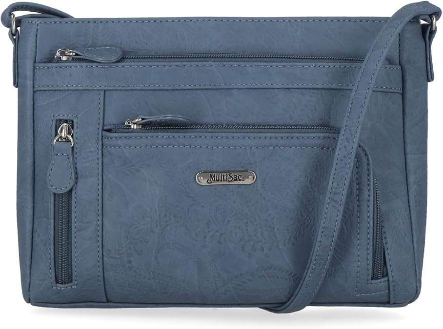 MultiSac Womens Summerville East West Crossbody Bag