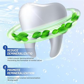4pcs Nano Hydroxyapatite Toothpaste,Fluoride-Free Formula 16.92 Oz
