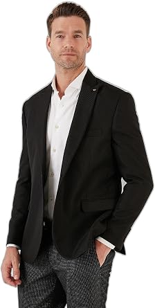 Buratti 6 Drop  ift Y rtma l  Slim Fit Blazer Ceket Erkek CEKET 659001