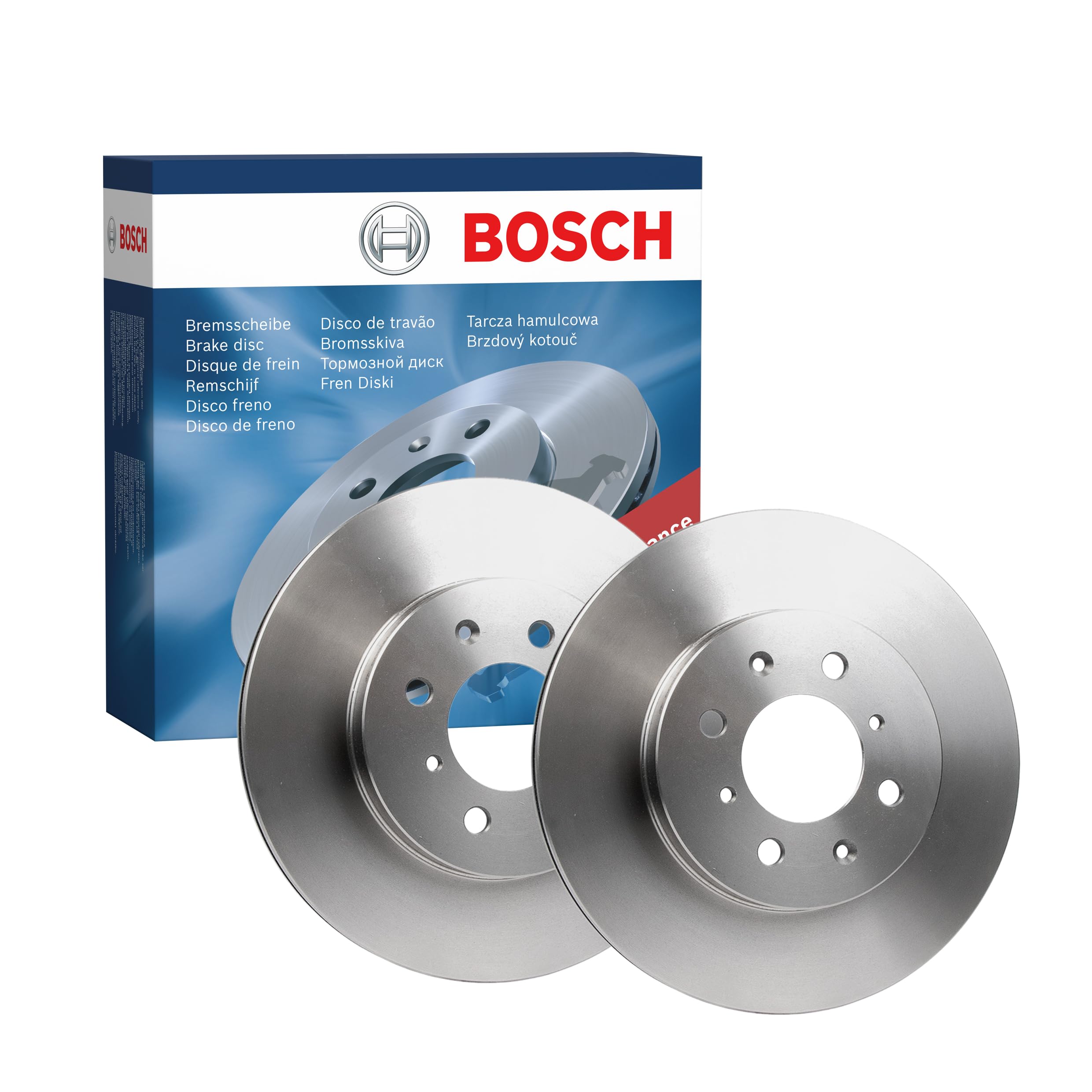 BOSCH 0 986 479 R80, 2 szt Tarcze Hamulcowe przód 262mm