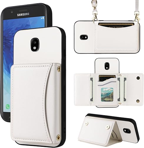 Furiet Wallet Case for Samsung Galaxy J7 Star J 7 Crown 7J Refine 2018 J7V V 2nd