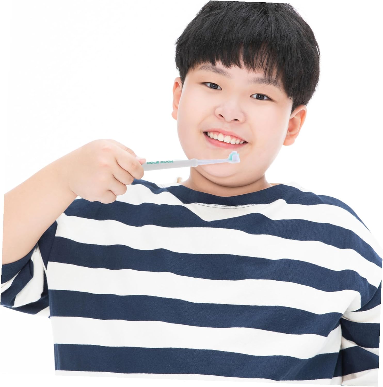 ORFOFE 4pcs Sided Soft Bristle S Toothbrush for Boys Ages with Easy Grip Handle Gentle Gum Care Triple Angle Cleaning