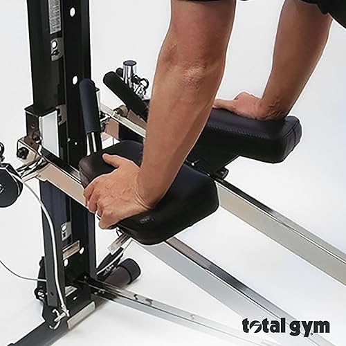 Miniatura 5 de Total Gym Accesorio para abdominales para máquinas de entrenamiento de gimnasio en casa con acolchado de brazo y DVD de entrenamiento instructivo