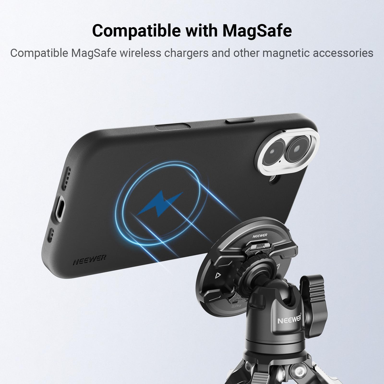 NEEWER Etui na telefon dla 17 sam, telefon komórkowy Modułowy futerał ochronny TPU/PC z filtrem pierścieniowym 67 mm, płyta tylna obiektywu 17 mm, adapter do montażu obiektywu T kompatybilny z