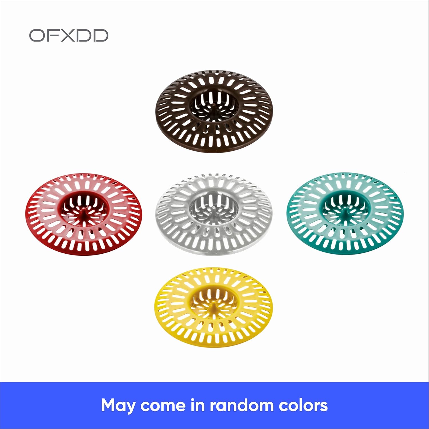 Bathtub Cover Tub Protector Trap - Pack of 3 - Shower Basket Hair Strainer Bathtub Drain Strainers - Bathroom Sink Hair Catcher