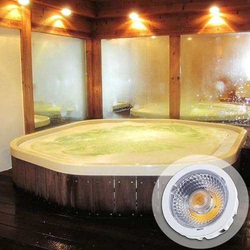 Miniatura 9 de Bombilla LED E26 PAR20 12W blanco suave regulable 3000K COB Spot Light Ángulo de haz de 24 Luz de inundación interior Bombilla de campana extractora