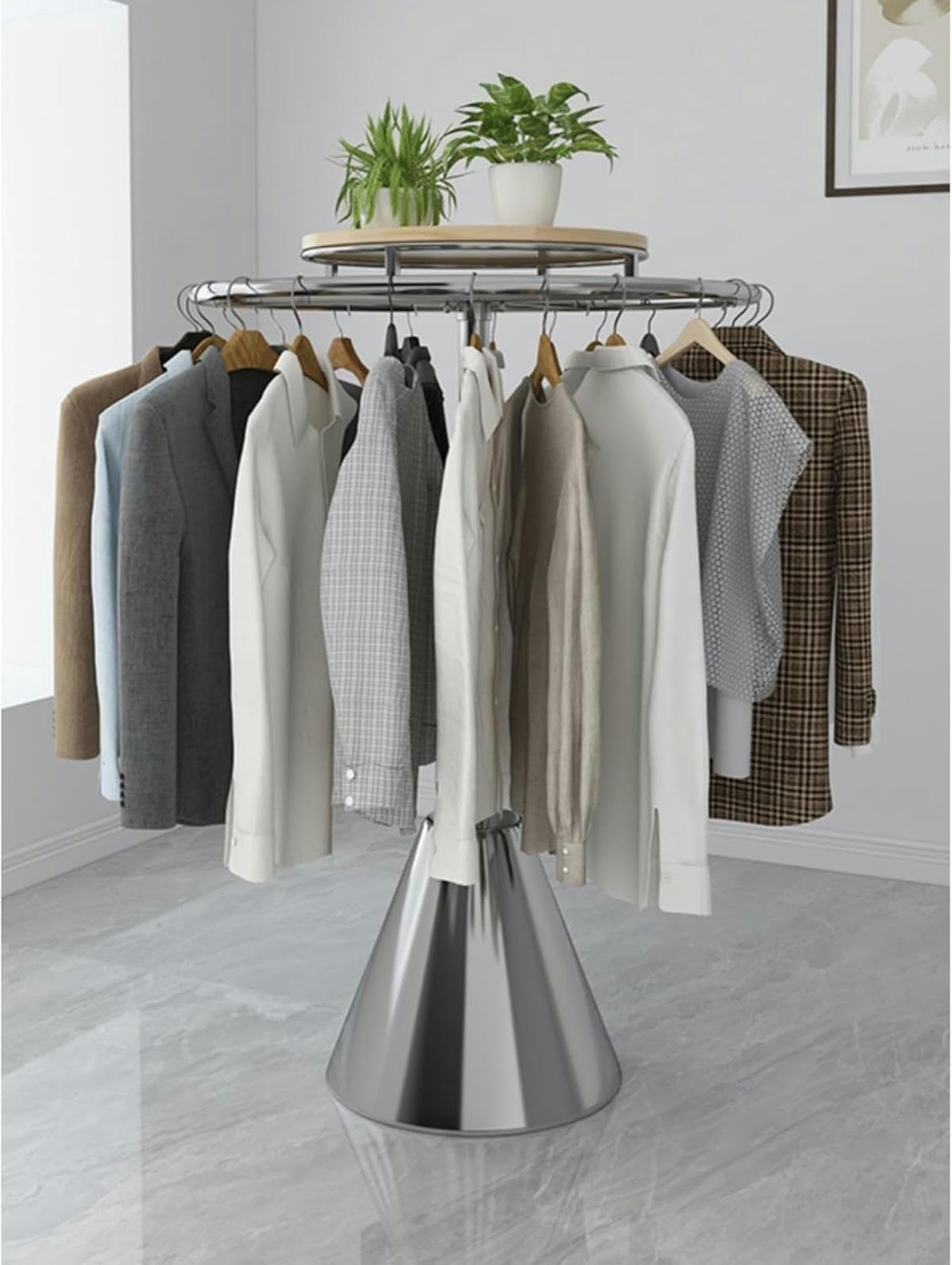 Présentoir pour manteaux et costumes pour sublimer votre chambre au quotidien