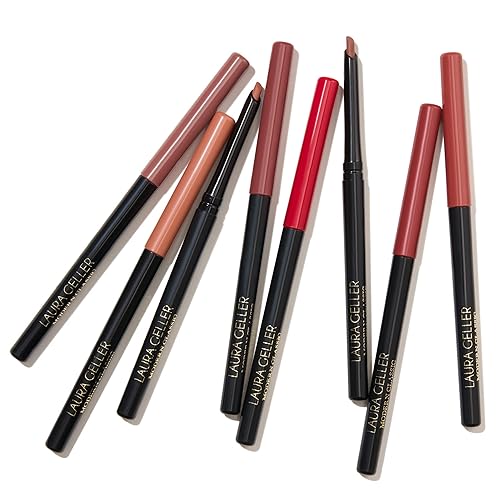 Miniatura 10 de LAURA GELLER NEW YORK Delineador de labios clásico moderno, lujoso delineador de labios cremoso de larga duración, evita el plumaje y la