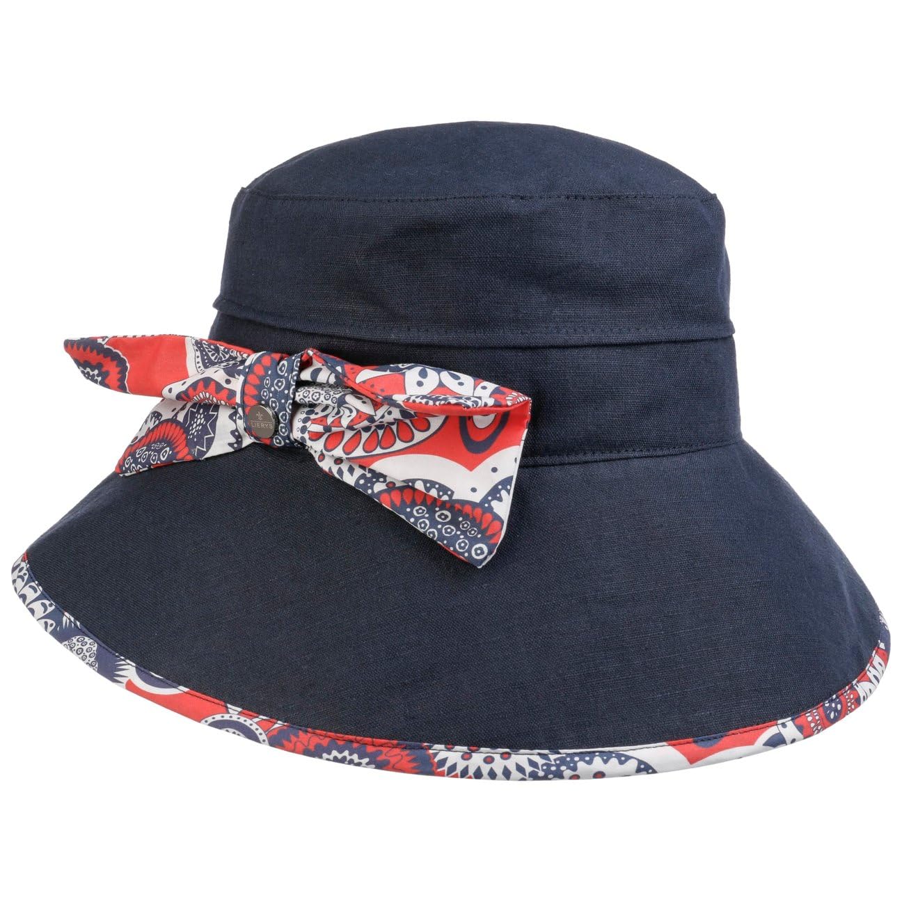 Lierys Capeline Meralia Femme - Made in Italy Chapeau de Soleil en Tissu pour Ete Printemps-ete