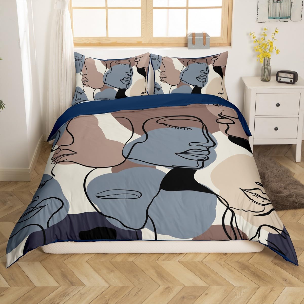 Parure de lit grise Homemissing grand lit pour sublimer une chambre parentale terne
